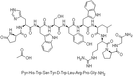 Triptorelin acetate(140194-24-7)